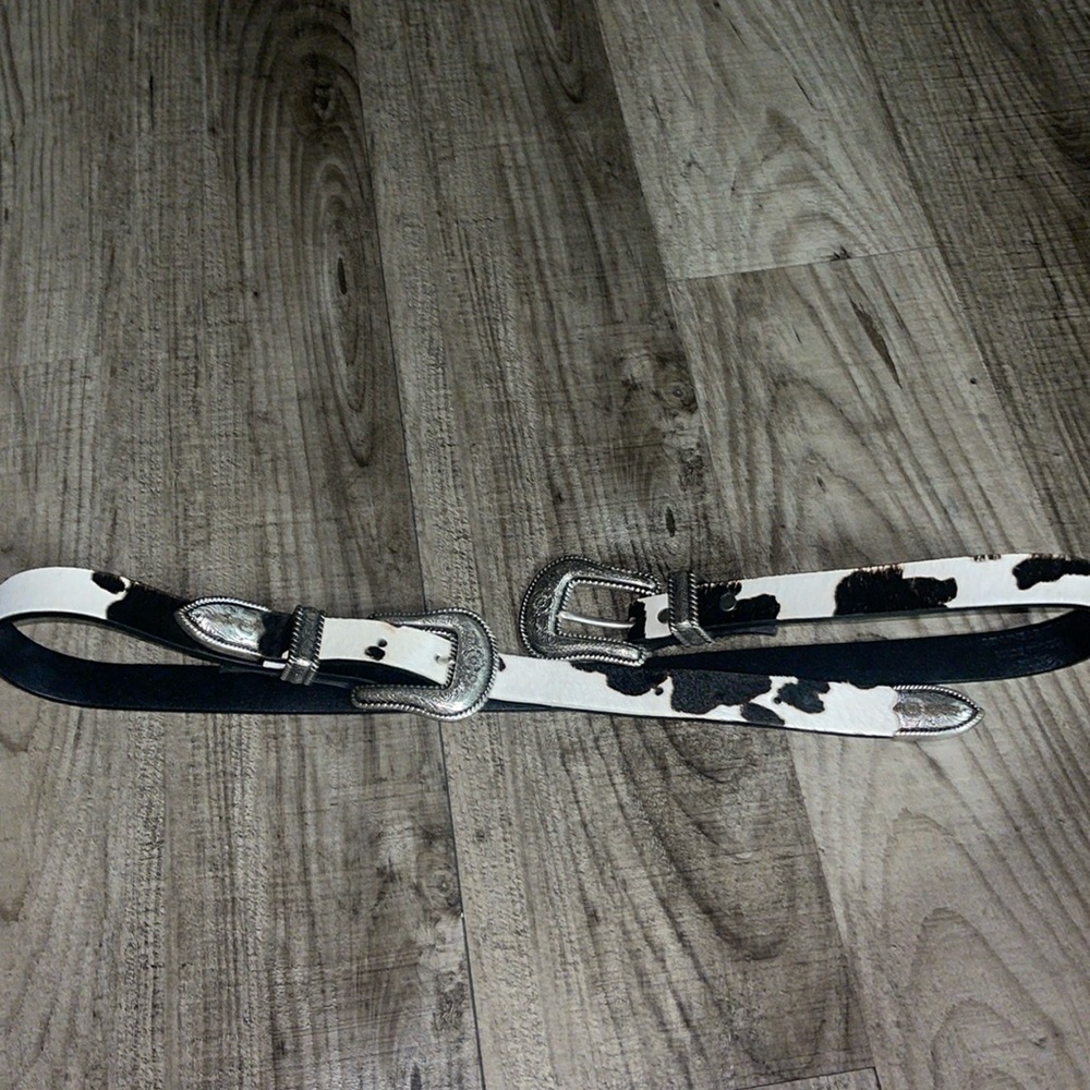 IDYLLWIND WOMEN'S DOUBLE DOWN WESTERN DOUBLE BUCKLE BELT